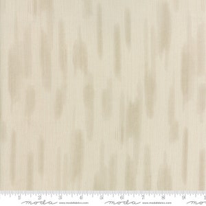 Regency Blues Fabric - Half Yard - Christopher Wilson Tate Reproduction Chipchase 1800 Tan Sand Pin Stripes Moda Quilt Fabric 42307 18