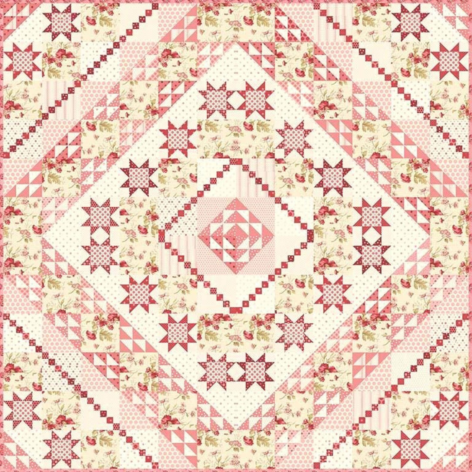 Sweet Pea Quilt Pattern Edyta Sitar Laundry Basket Quilts Etsy