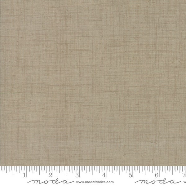 French General Favorites Fabric - Half Yard - Moda Fabric Classic Solid Roche Tan Kaari Meng for French General Fabric 13529 20