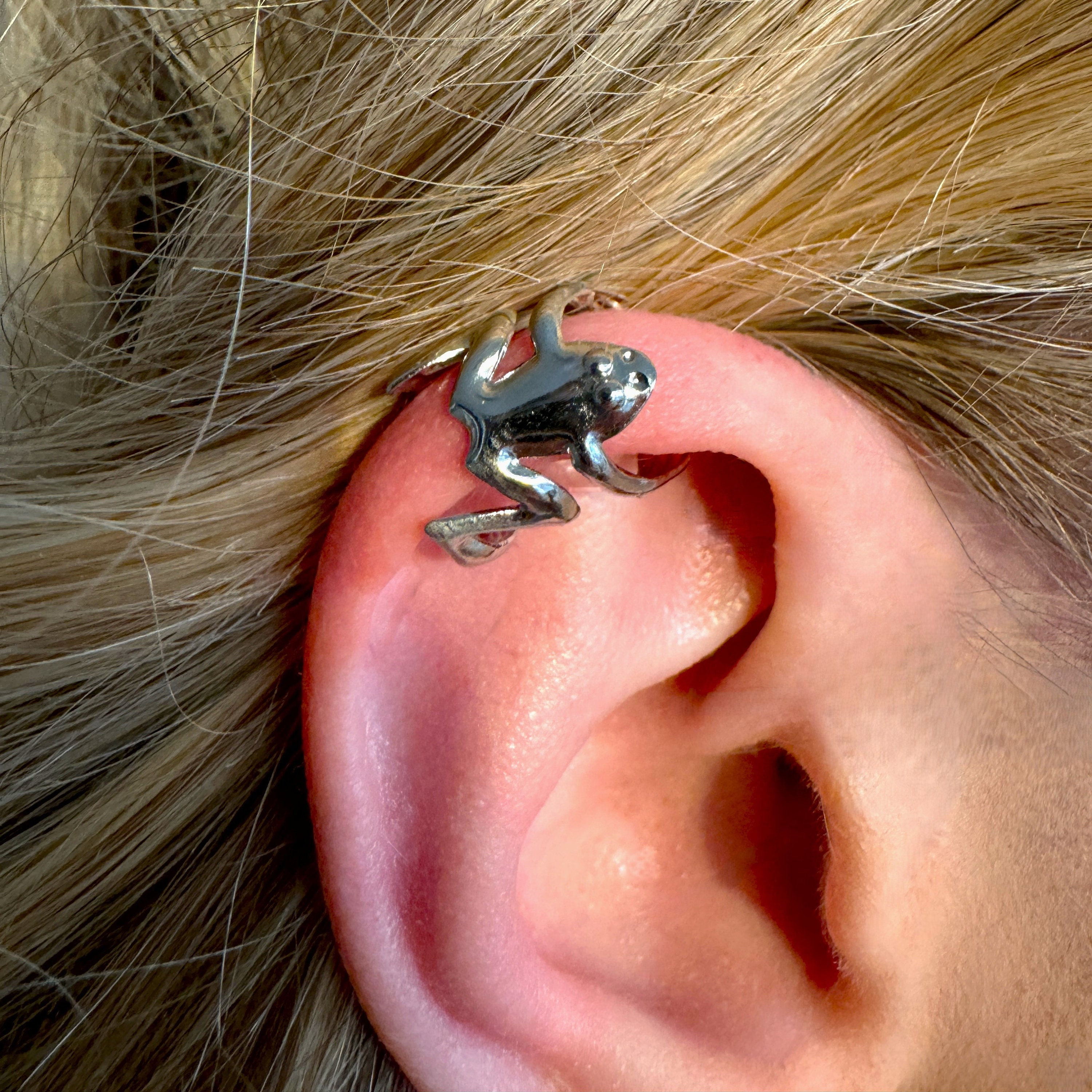 Frog Helix Earring New Zealand