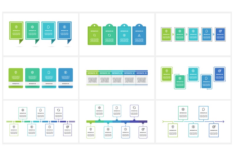 Rectangle Animated Infographics Presentation Powerpoint Template ...