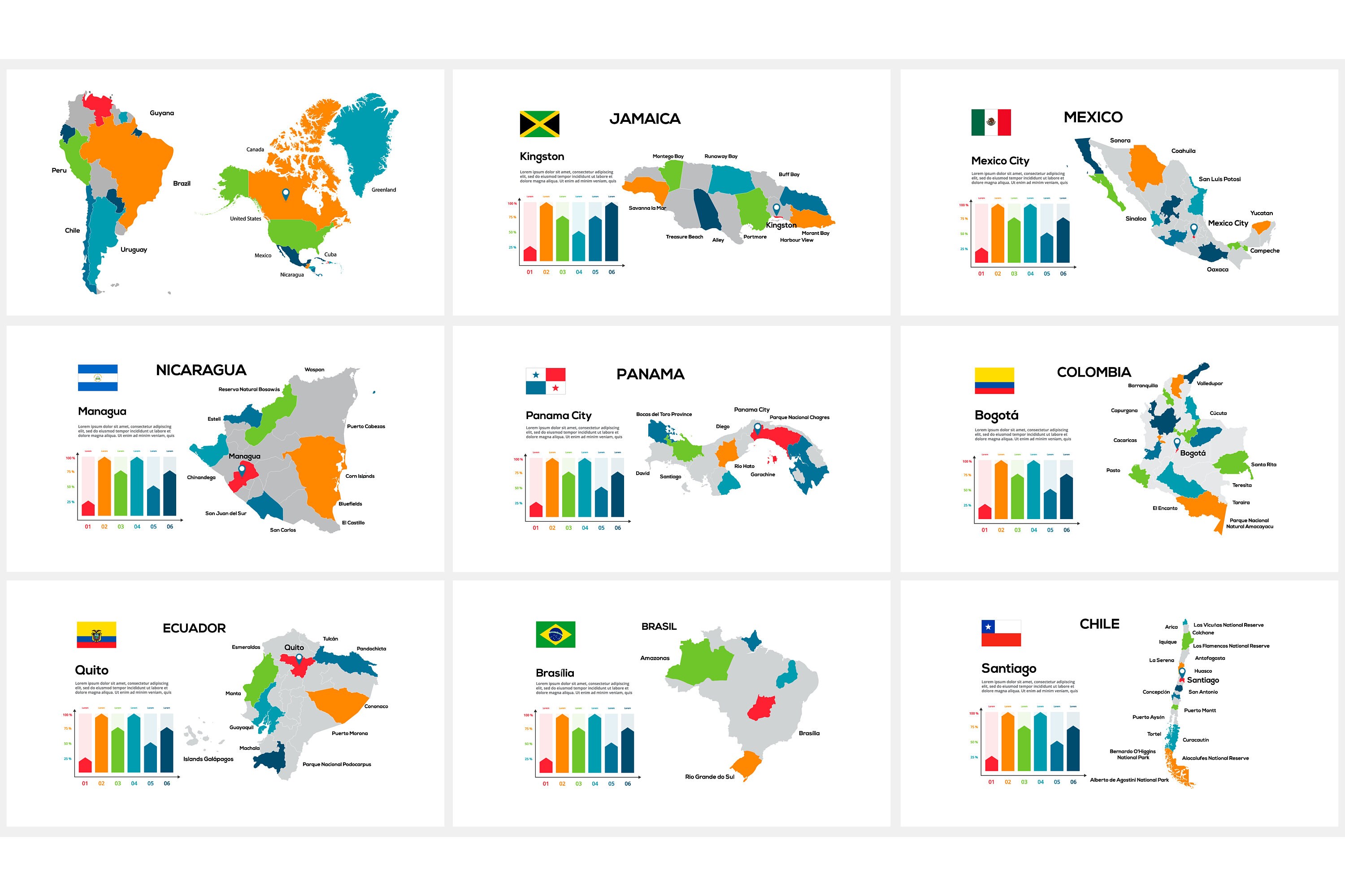 Animated Maps Presentation Template: Powerpoint & Keynote Template - Etsy