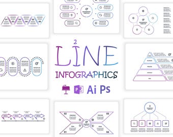 Line Animated Presentation Template 2: PowerPoint & Keynote Template