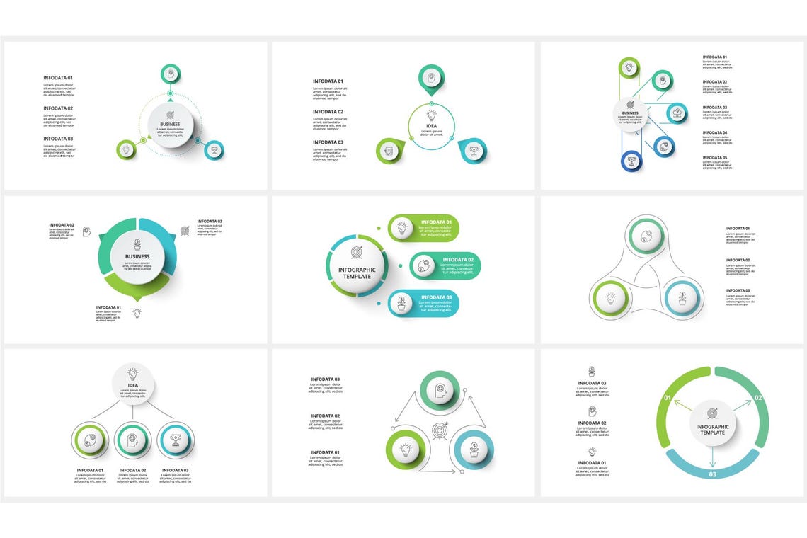 Diagram Animated Infographics Presentation Canva Template - Etsy