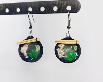 Pho Bowl Earrings