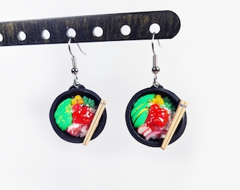 Poke Bowl Earrings