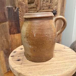 Antique French Pot | Mini Antique Pitcher | Textured French Pot | Confir pot