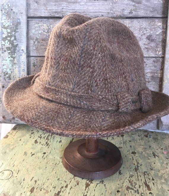 wool tweed hat