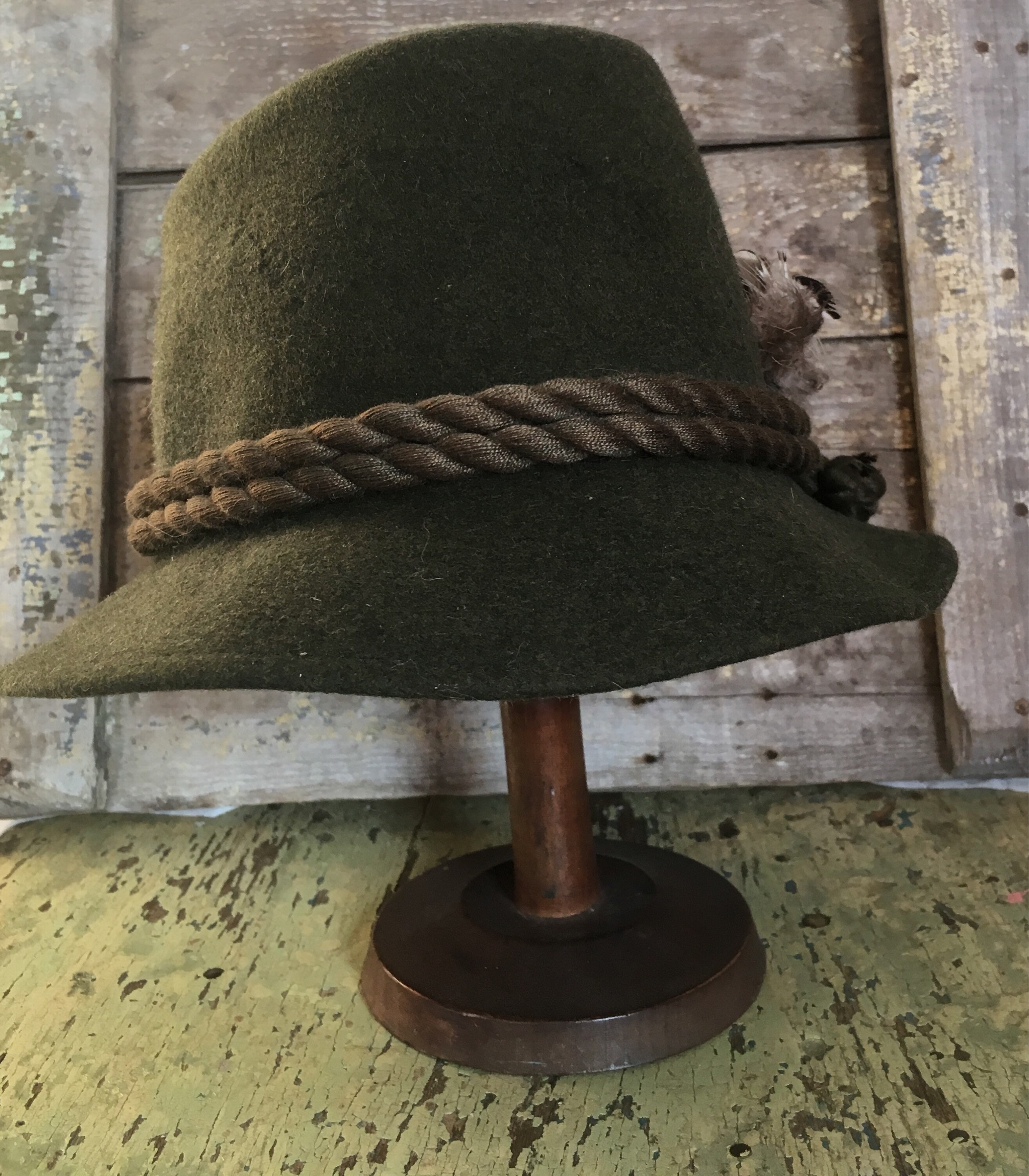 green school hat