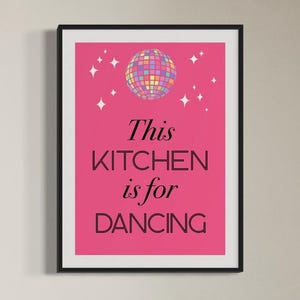 Kitchen Disco Art Print