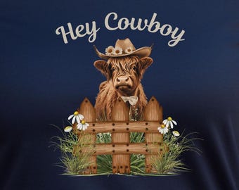 Cowboy Unisex T-Shirt Rustic Tee for Country Lovers Country Music Shirt Funny Cowboy Apparel Gift for Rodeo Fans Apparel Cow Chic Clothing