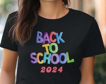 Back to School T Shirts, New Teacher Gift, Teacher Crewneck, Teacher Appreciation Shirts, School T Shirts, Gift for Teacher,Cute Teacher Tee