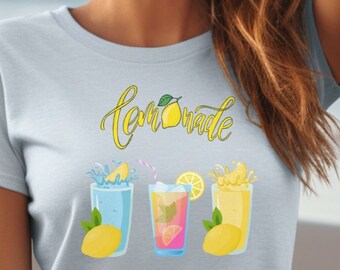 Chemises Summer Vibes, chemises Dink by the Beach, chemises d'été pour dîner, t-shirt d'anniversaire pour boire, t-shirts pour stand de limonade, cadeau chemise boisson citron