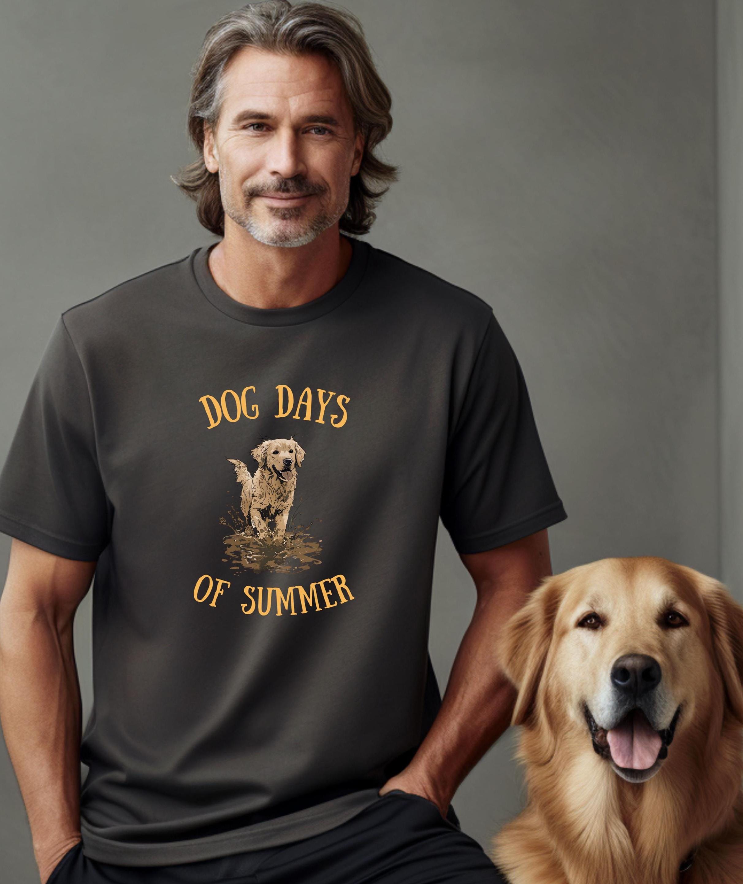 Dog Days of Summer T Shirt Dog Lover Apparel Cute Summer Pet Owner