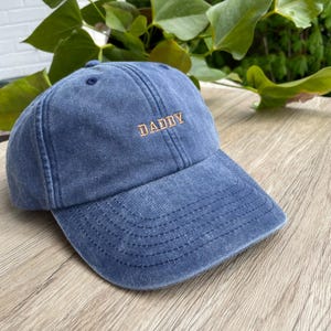 Op maat gemaakte geborduurde vintage katoenen pet - Dad Hat gepersonaliseerd
