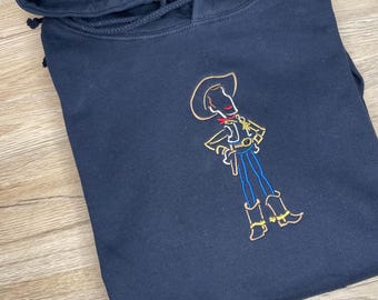 Woody Embroidered Hoodie - Toy Story Disney Inspired