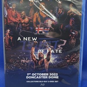 Rare Sealed 1PW A New Twist Of Fate Blu-Ray 2-Disc Set - Epic 2022 Event
