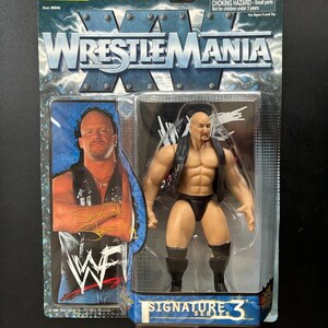 WWE Stone Cold Steve Austin "WRESTLEMANIA" "Signatutre Series 3" Action Figure