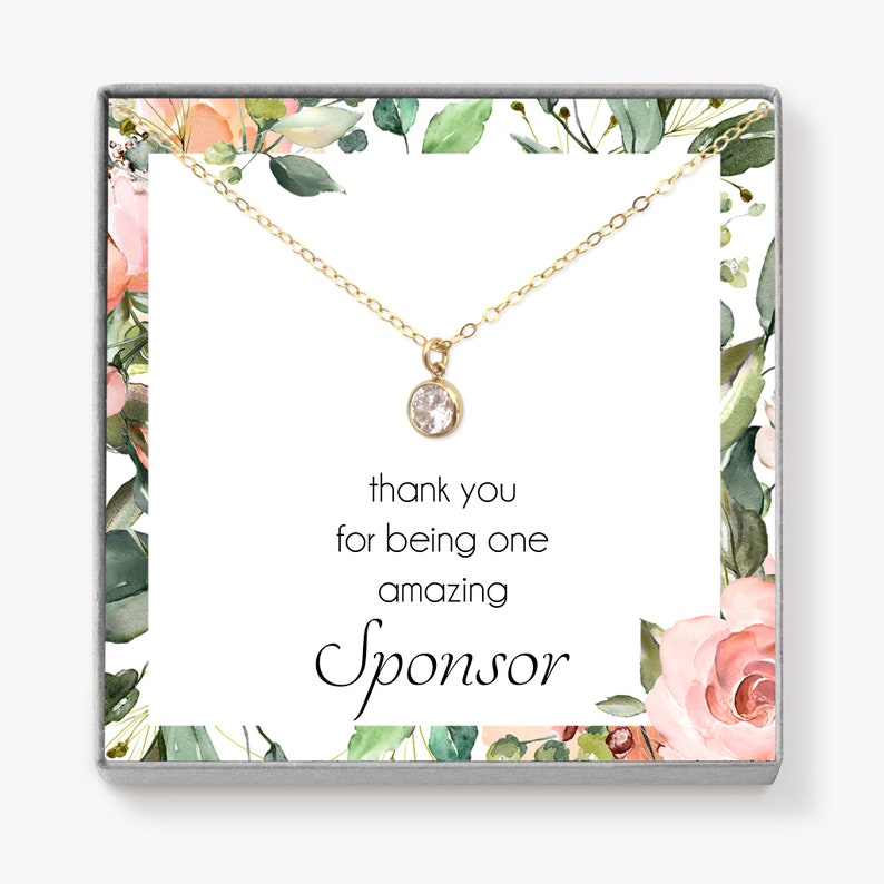 Sponsor Gift Thank You Gift for Sponsor Appreciation Gift Etsy