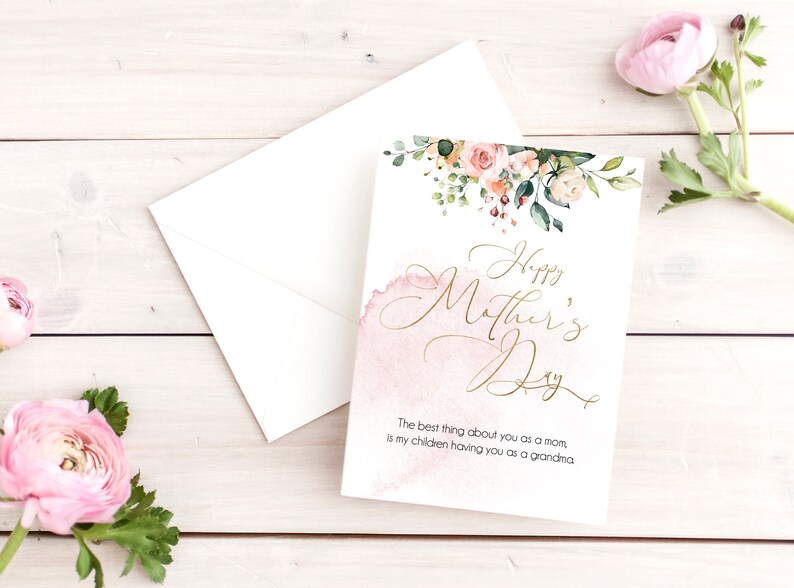 Grandma Mothers Day Card Printable Cards Mothers Day Gift Etsy