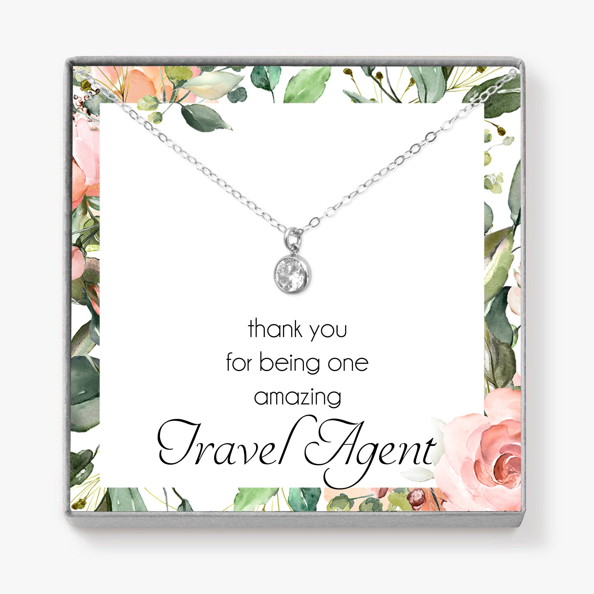 Travel Agent Gift Thank You Gift for Travel Agent Etsy