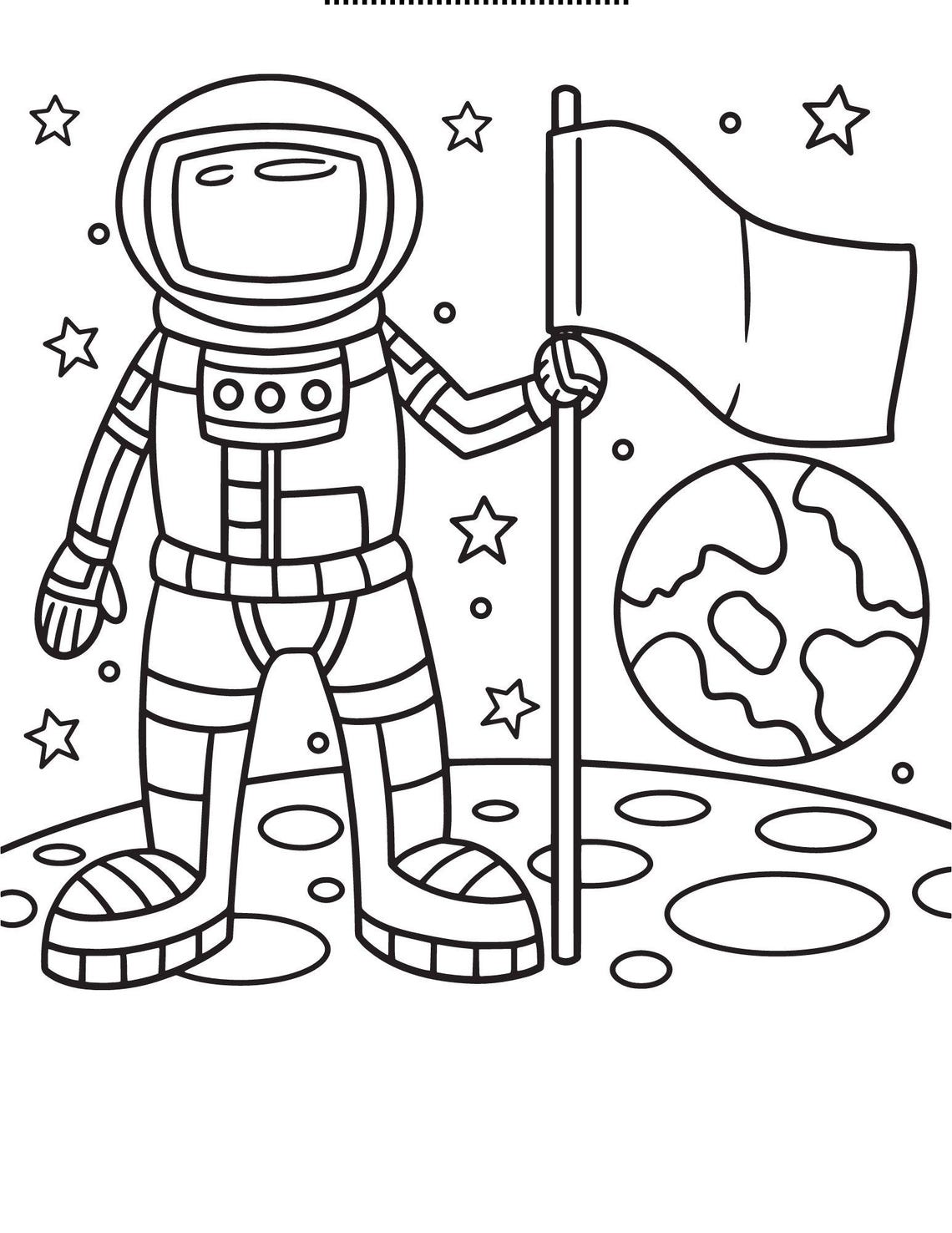 60 Space Colouring Pages for Kids | Space Colouring Pages | Kids ...