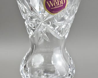 Webb Continental Stratford Hand Cut Lead Crystal Wine Glass - Etsy UK
