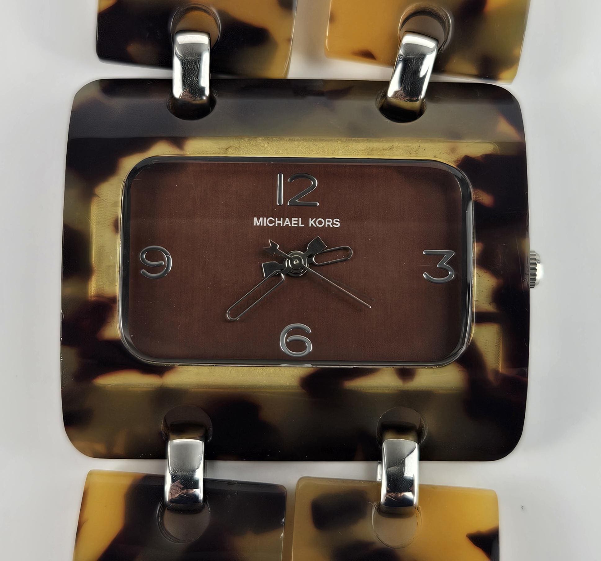 Authentic Tortoise Michael Kors copper face watch! Michael Kors Tortoise Watch - Etsy main image 3