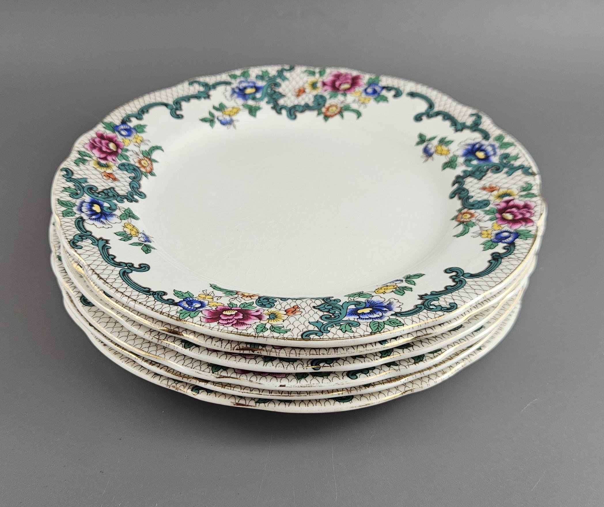 英国ロイヤルコールドン・ディナープレート1枚 Royal cauldon plates - Etsy 日本