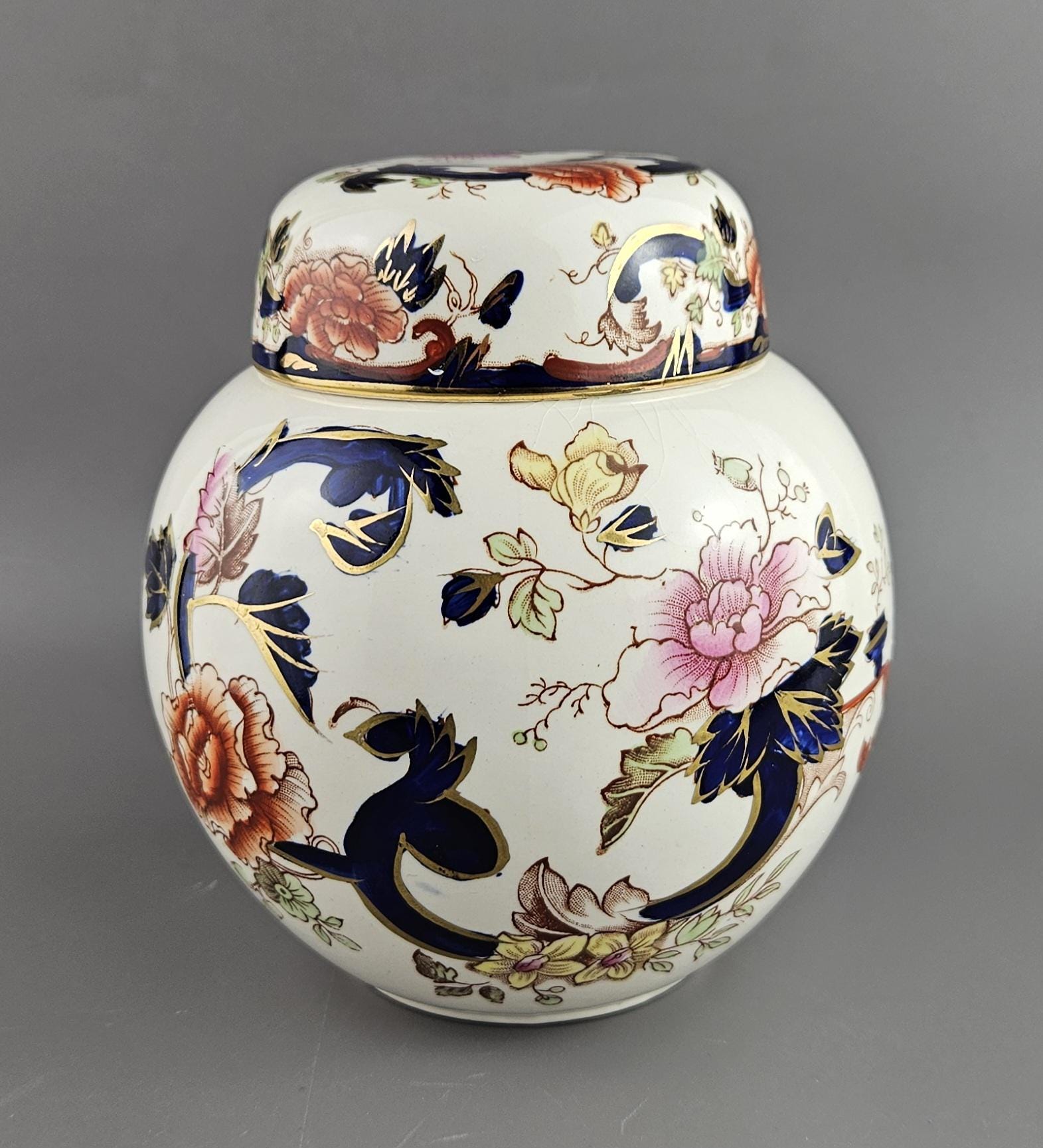 Masons Blue Mandalay Ginger Jars - Etsy