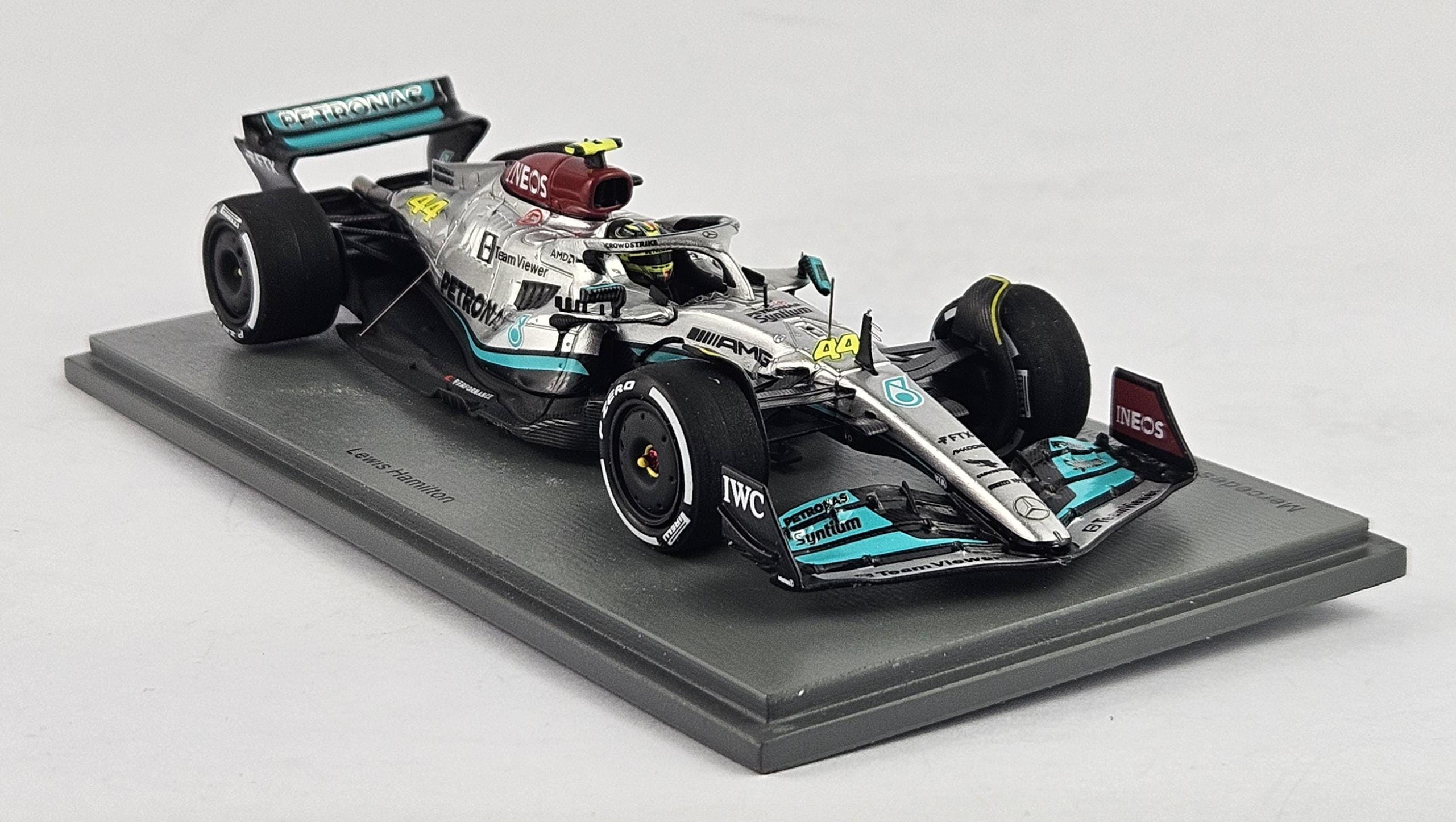 1/43 メルセデスAMG F1 W13E L.ハミルトン 300レース参戦記念 Lewis Hamilton: 300 Races, Mercedes-amg F1 W13 1/43 Scale Replica
