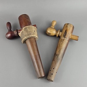 Wooden & Corks Barrel Keg Tap for Beer Whiskey or Wine. Vintage