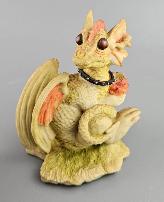 Enchantica Chuckwalla Terragon Dragon Sculpture, Holland Studio