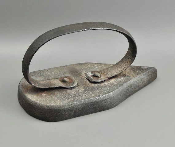 Antique Pressing Clothing Flat Iron Made of Cast