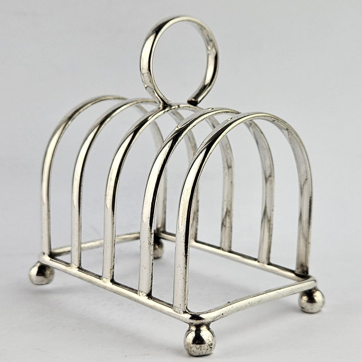 Edwardian Silver Plated Toast Rack Holder. Antique. Home Decor. - Etsy