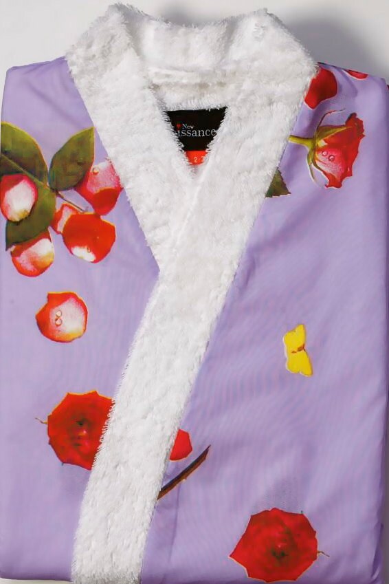 chinese dress ladies Chelsea Peers Cotton Towelling Embroidered Good Morning Dressing Gown - Pink