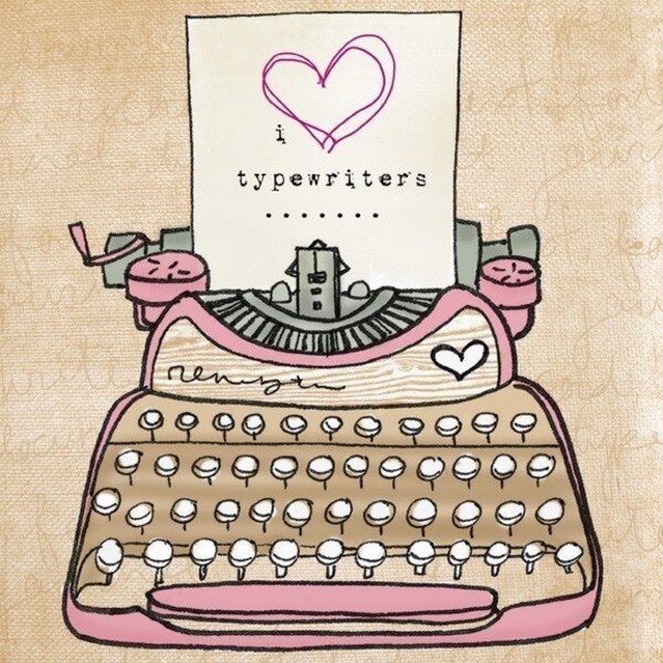 i heart typewriters