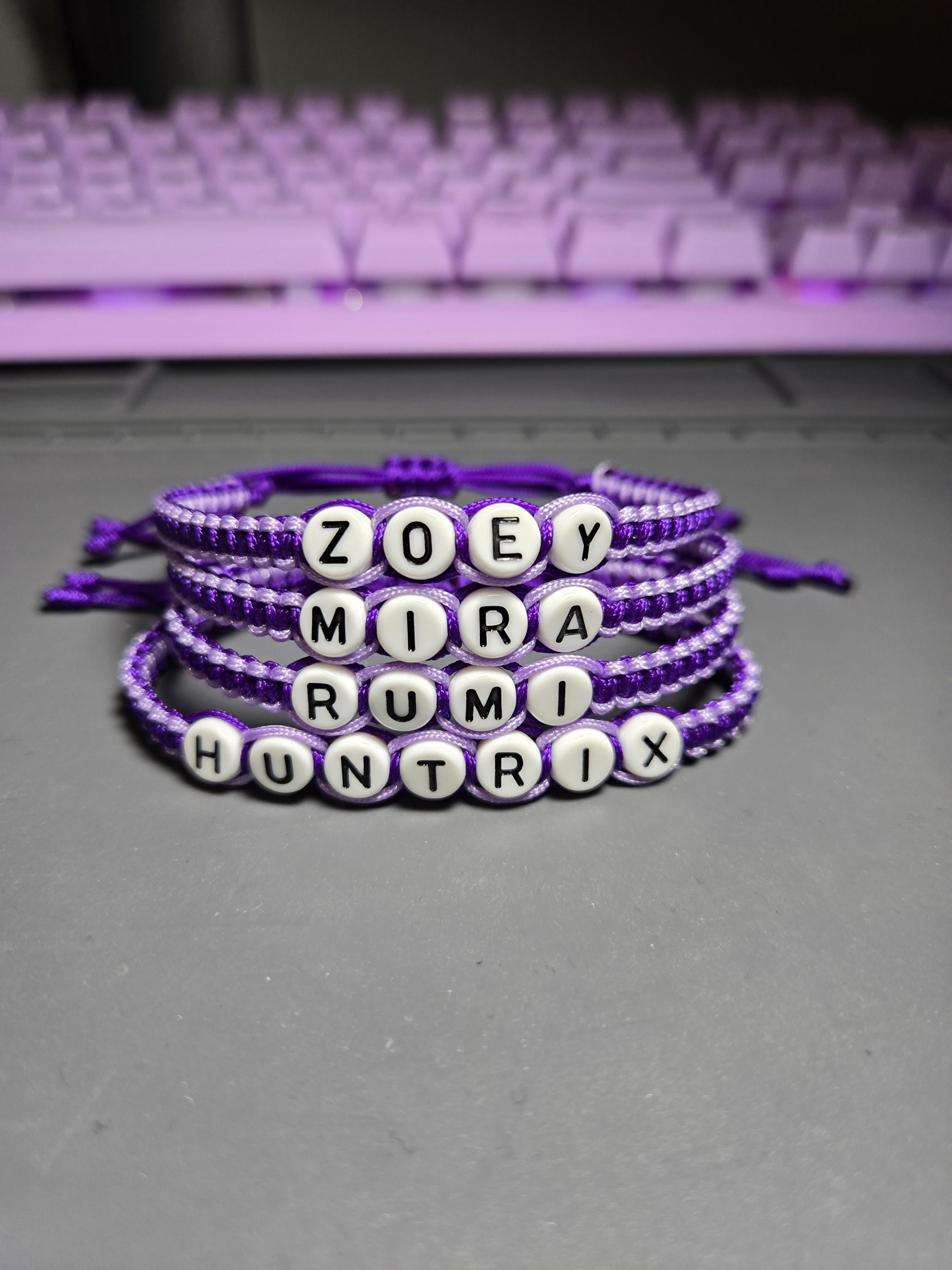 KPOP Demon Hunters Huntrix Bracelet - Etsy