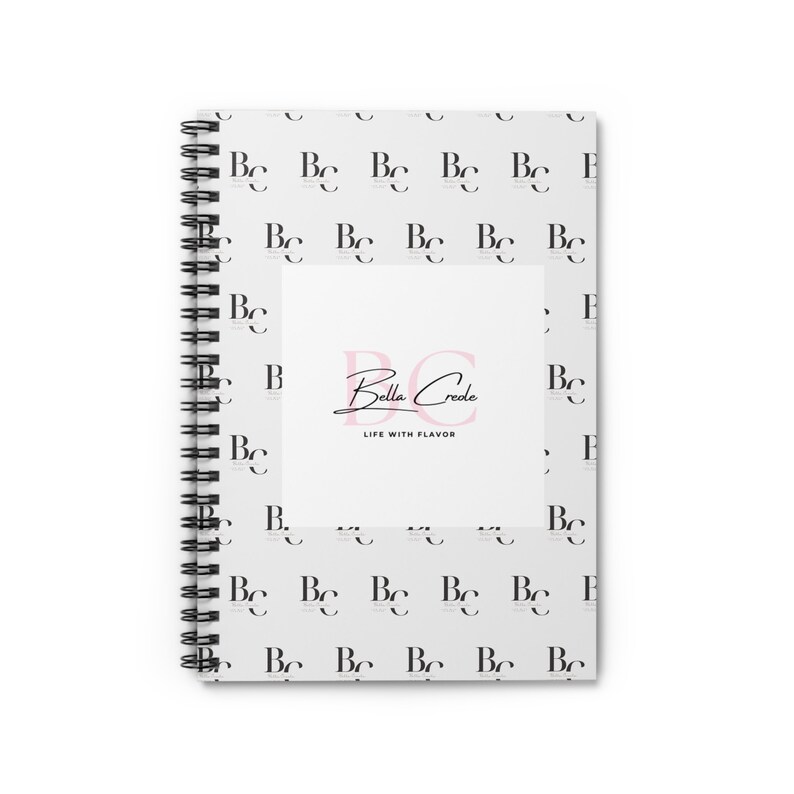 Bella Creole Prim and Proper Spiral Notebook Ruled Line Etsy