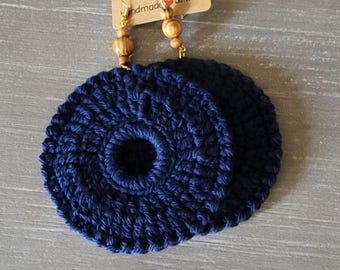 Beaded Crochet Earrings