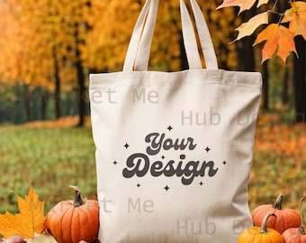 Halloween Tote Bag Mock Up, Fall Tote Bag Mock Up, Cotton canvas tote bag mockup, Tote Bag Mockup, Beige Tote Bag Mockup, Canvas Tote Mockup