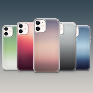 Ombre Colors Phone Case Dye Shades Cover for iPhone 16, 15, 14, 13, 12, 11, Samsung S24Ultra, S23FE, S22, A15, A54, A25, A14, Pixel 9, 8A,7A