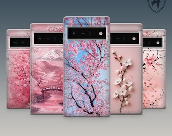 Sakura Cherry Blossom Phone Case, Japanese Floral Cover