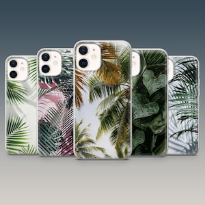 Palm Trees Phone Case Sun Sand Beach Cover for iPhone 16Pro ,15, 14, 13, 12, 11, Samsung S25, S24FE, S23, A15, A54, A25, Pixel 9 ,8, 7, 7A