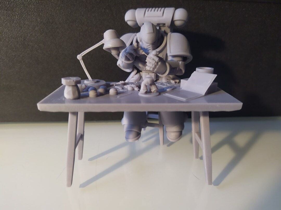 Space Ranger Minatures Miniatures for Wargaming Hobby Space Ranger Marine Soldier Painting ...