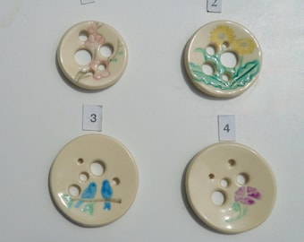 Diz ,Your Choice, This ceramic Diz was handmade and hand painted by me using food safe glaze
