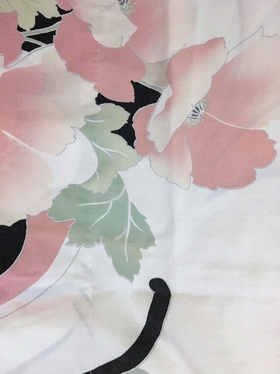 Vintage-Kissenbezug paar asiatische Blumen Schlafzimmer Dekor Lilien Art-Deco-80er Jahre Pastell abstrakt grafischem Upcycle König standard pink ... Vintage-Kissenbezug paar asiatische Blumen Schlafzimmer Dekor Lilien Art-Deco-80er Jahre Pastell abstrakt grafischem Upcycle König standard pink ...