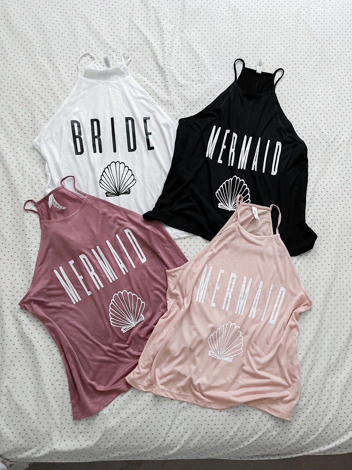 Mermaid Tank Top. Bachelorette Party Shirts. Bridal Shower - Etsy