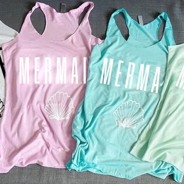 Mermaid Tank Top - Etsy