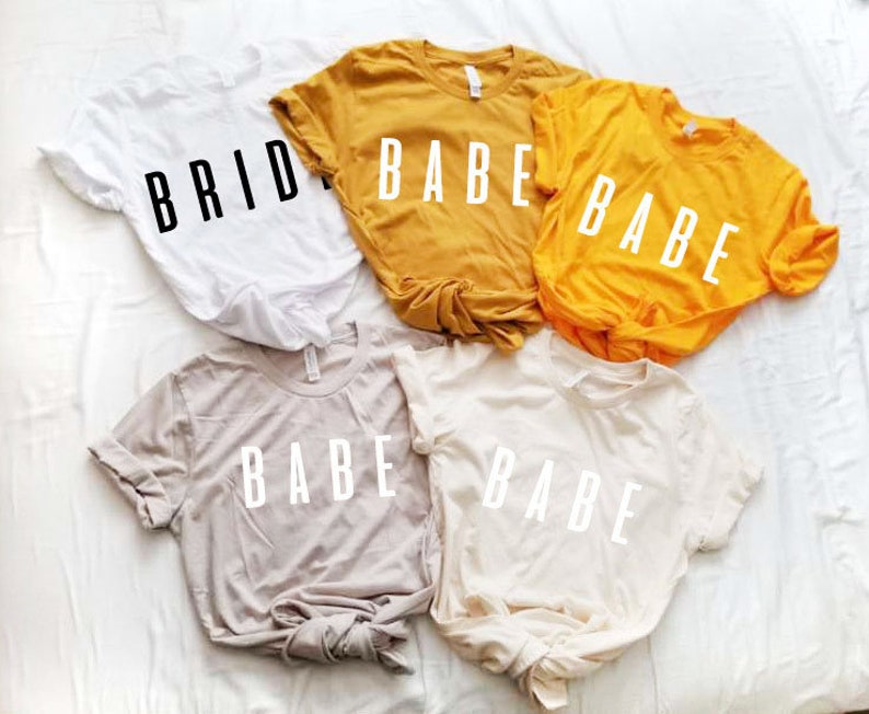 Babe T-shirt.Bride Shirt.Bachelorette Party.UNISEX SHIRTS. Bride to be.Wedding.Bridal Shower.Bridal Party.Engagement.Gift.Honeymoon. 